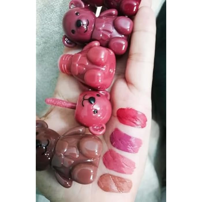 احمر شفاه مط مكون من اربع قطع دباديب الوان مختلفه جروب 1 - Image 3